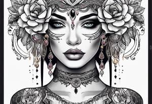 Negative Space tattoo style - Popular tattoo ideas for men and women